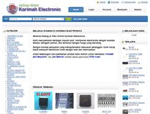 Tablet Screenshot of karimah-electronics.com